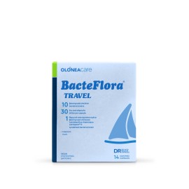 Bacteflora Travel Συμπλήρωμα με Προβιοτικά & Πρεβιοτικά 14caps