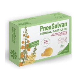 Pneosolvan Παστίλιες Γλυκάνισος & Μέντα για Ξηρό και Παραγωγικό Βήχα 24τμχ