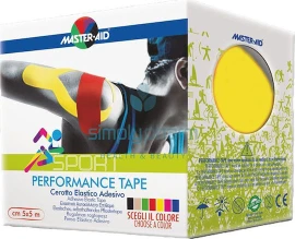 Кинезио лента Master Aid 5мx5см, жълта
