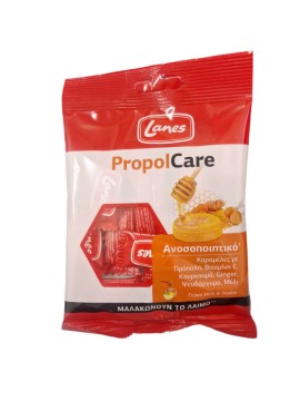 PropolCare Kαραμέλες Μέλι & Λεμόνι 54gr