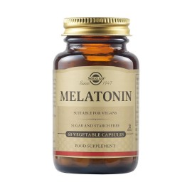 Solgar Melatonin Συμπλήρωμα Μελατονίνης για τον Υπνο 60tabs