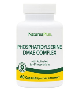 Natures Plus Phosphatidylserine DMAE Complex with Activated Soy Phosphatides 60caps