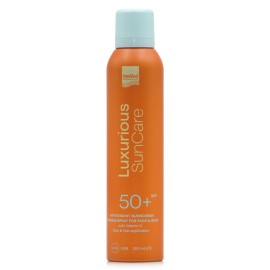 InterMed Luxurious Suncare Antioxidant Invisible Spray, Αντηλιακό για Πρόσωπο - Σώμα SPF50+ σε Spray 200ml