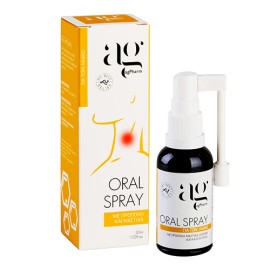 AgPharm Oral Spray για το λαιμό με πρόπολη και μαστίχα 30ml