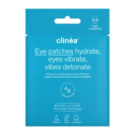 Хидратиращи биоцелулозни лепенки за очи Clinea, 1 чифт