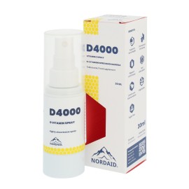 Nordaid D 4000iu Oral Spray Βιταμίνη D για Υπογλώσια Χρήση σε Μορφή Σπρέϊ 30ml