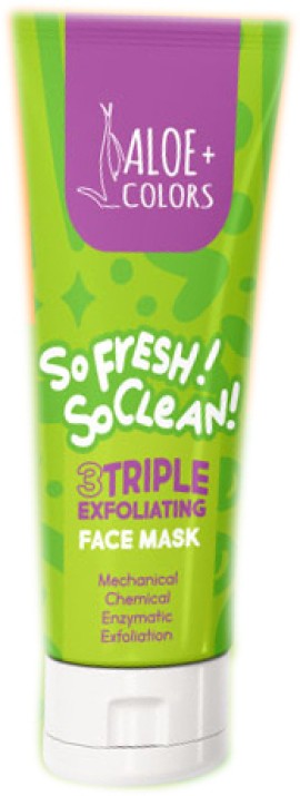 ALOE+ COLORS Triple Exfoliating Μάσκα Προσώπου για Καθαρισμό 60ml