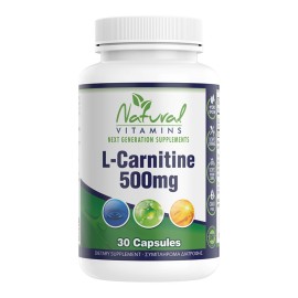 Natural Vitamins L-Carnitine 500mg 30caps
