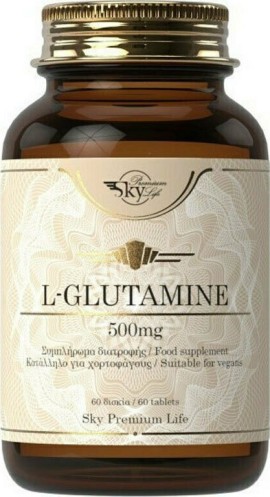 Sky Premium Life L-Glutamine 500mg 60caps