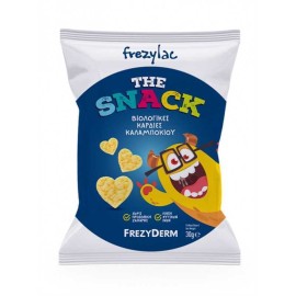 Frezyderm Frezylac The Snack Organic Corn Hearts, Βιολογικές Καρδιές Καλαμποκιού, Χωρίς Ζάχαρη 30gr
