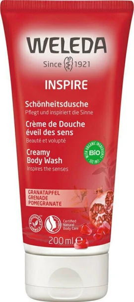 Weleda Inspire Кремообразен душ гел с нар 200 мл