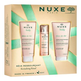 Nuxe PROMO Reve Ressourcant Body με Αρωμα Σώματος 30ml Αφρόλουτρο 100ml & Scrub 150ml
