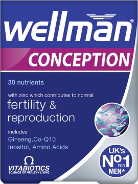 Vitabiotics Wellman Conception Βοήθημα για την Ανδρική Γονιμότητα 30tabs
