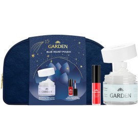 GARDEN PROMO 2025 Blue Velvet Pouch με Θρεπτική Κρέμα Νυκτός με Αβοκάντο 50ml + Mini υγρό ματ κραγιόν μακράς διαρκείας Glorious Red 05 2ml