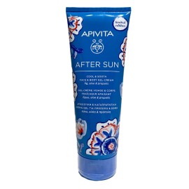 Apivita After Sun Limited Edition Δροσιστικό Gel για το Πρόσωπο - Σώμα με Αλόη Βέρα και Πρόπολη 200ml