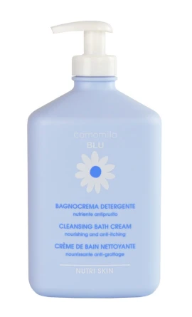 Camomilla Blu Почистващ душ гел за лице и тяло с подхранващо и противовъзпалително действие 500 мл