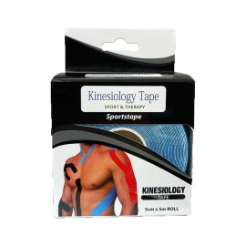 Lamed Kinesiology Tape Ταινία Κινησιοθεραπείας 5cm x 5m Μπλε 1τμχ