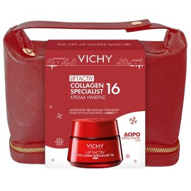 Vichy XMAS 2026 με Liftactiv Collagen Specialist 16 50ml & ΔΩΡΟ Liftactiv Collagen Specialist 16 Κρέμα Νύχτας 15ml