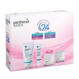 PANTHENOL EXTRA Promo Face Cleansing Gel 150ml & Triple Defense Eye Cream 25ml & Day Cream Spf15 50ml & Night Cream 50ml