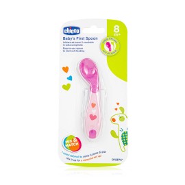 Chicco Babys First Spoon 8m+ Κορίτσι 1τμχ 01610010