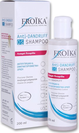 Froika Anti Dandruff Shampoo Oily Hair για τη Λιπαρή Πιτυρίδα και τον Κνησμό 200ml