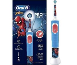 Oral-B Pro Kids Spiderman Ηλεκτρική Οδοντόβουρτσα για 3+ Χρονών 1τμχ