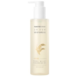 Thank You Farmer Rice Pure Milky Cleansing Oil Ενυδατικό Καθαριστικό Έλαιο Προσώπου 200ml