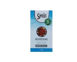 Smile Berberine, Συμπλήρωμα Διατροφής με Βερβερίνη και Χρώμιο 30caps