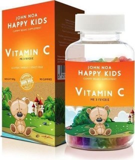 John Noa Happy Kids Vitamin C 90 ζελεδάκια