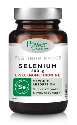 Power Of Nature Platinum Range Selenium 30caps
