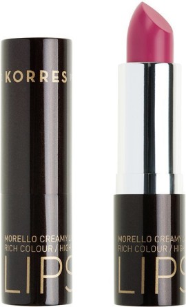 Korres Morello Creamy Κραγιόν Long Lasting Sheer 19 Vibrant Fuchsia 3.5gr