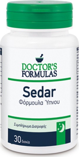 Doctors Formulas Sedar Φόρμουλα για τον Ύπνο 30tabs