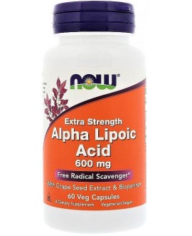 Now Alpha Lipoic Acid 600mg 60caps