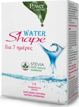 Power Health Water Shape 7 Days хранителна добавка за задържане на течности 14 ефервесцентни таблетки
