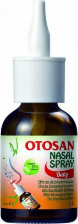 Otosan Nasal Baby Spray Υπέρτονο Φυσικό Αποσυμφορητικό Μύτης 30ml