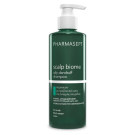 Pharmasept Scalp Biome Oily Dandruff Shampoo Σαμπουάν κατά της Πιτυρίδας για Λιπαρά Μαλλιά 400ml