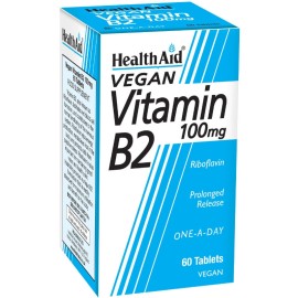 Health Aid Vitamin B2 100mg 60tabs