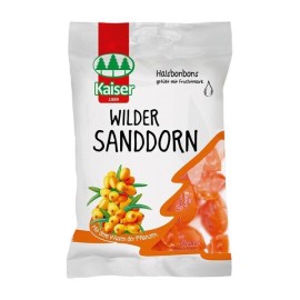 Kaiser Wilder Sanddorn Καραμέλες για το Λαιμό με Ιπποφαές 60gr