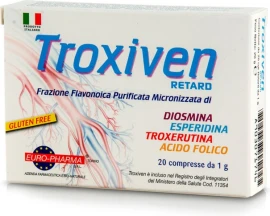 Bionat Pharm Troxiven Retard за кръвоносна система 20 таблетки
