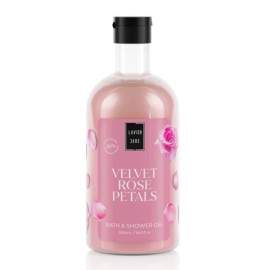 Lavish Care Velvet Rose Petals Shower Gel, Αφρόλουτρο Τριαντάφυλλο 500ml