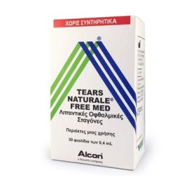 Tears Naturale Free Med 30 x 0.4ml