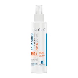 Froika Aquatouch Sunscreen Family Spray, Αντηλιακό Σπρέυ Πολύ Υψήλής Προστασίας για όλη την οικογένεια SPF50 250ml