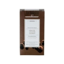 Korres Argan Oil Advanced Colorant Βαφή Μαλλιών 5.7 Σοκολατί 145ml