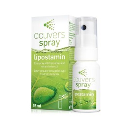 Ocuvers Spray Lipostamin Οφθαλμικό Spray κατά των Αλλεργιών 15ml
