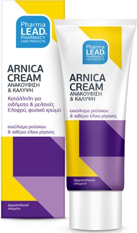 Vitorgan PharmaLead Arnica Cream για Ανακούφιση και Κάλυψη από Μώλωπες 50ml