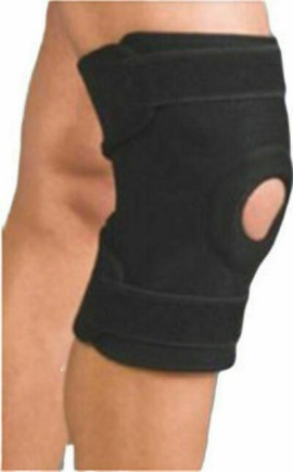 Наколенка Anatomic Help с отвор, черна, 0555, 1 бр., един размер