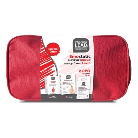 Pharmalead PROMO 2025 Emostatic Triple First Aid Kit με Βαμβάκι 2gr, Αυτοκόλλητος Επίδεσμος Αφρού 6cm x 1m & Επιθέματα 20τμχ