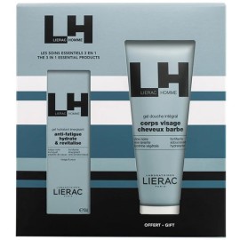 Lierac PROMO Set 2025 Homme Energizing με Gel Ενυδατική Κρέμα Προσώπου 50ml & Integral Gel Gift Αφρόλουτρο 200ml
