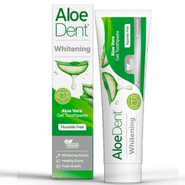 Optima Naturals Aloe Dent Whitening Οδοντόκρεμα Χωρίς Φθόριο για Λεύκανση 100ml
