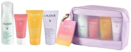 Caudalie Essential Travel Set 2024 με Vinoclean Instant Foaming Cleanser 50ml, Vinosource-Hydra Creme Sorbet Hydratante 15ml, Soleil des Vignes Gel Douche Sans Savon 30ml, Vinotherapist Soin Corps Nourrissant Hyaluronique 30ml